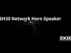 ZYCOO SH30 IP PA 스피커 시스템 IP65 방수 라운드 혼 스피커