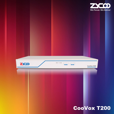 T200 IPPBX 전화 시스템 Voip 시스템 코어 Voip 사업 전화 지원 Sip 몸 FXS FXO
