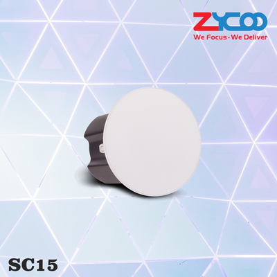 85dB/1m/1W Poe 천장 스피커 화이트 컬러 음향 단청